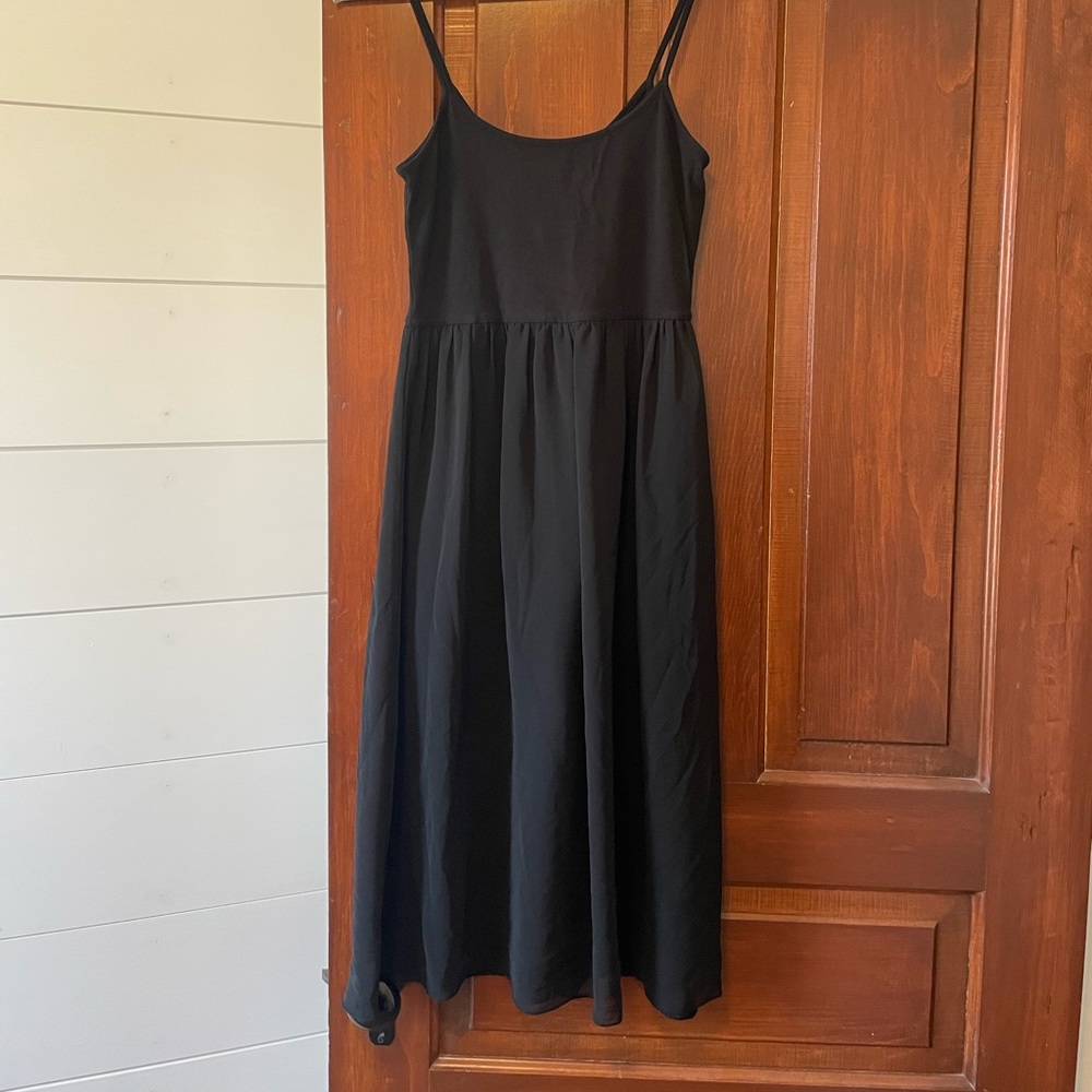 Little black midi dress